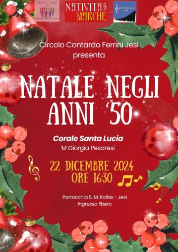 Concerto Nalale negli anni '50